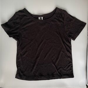 Classic Black Knit Top